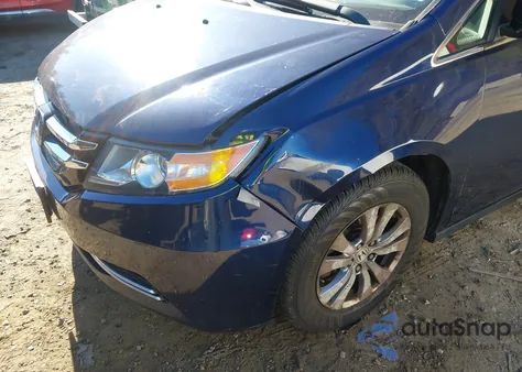 2014 Honda Odyssey Ex from USA, damaged, VIN 5FNRL5H49EB001658